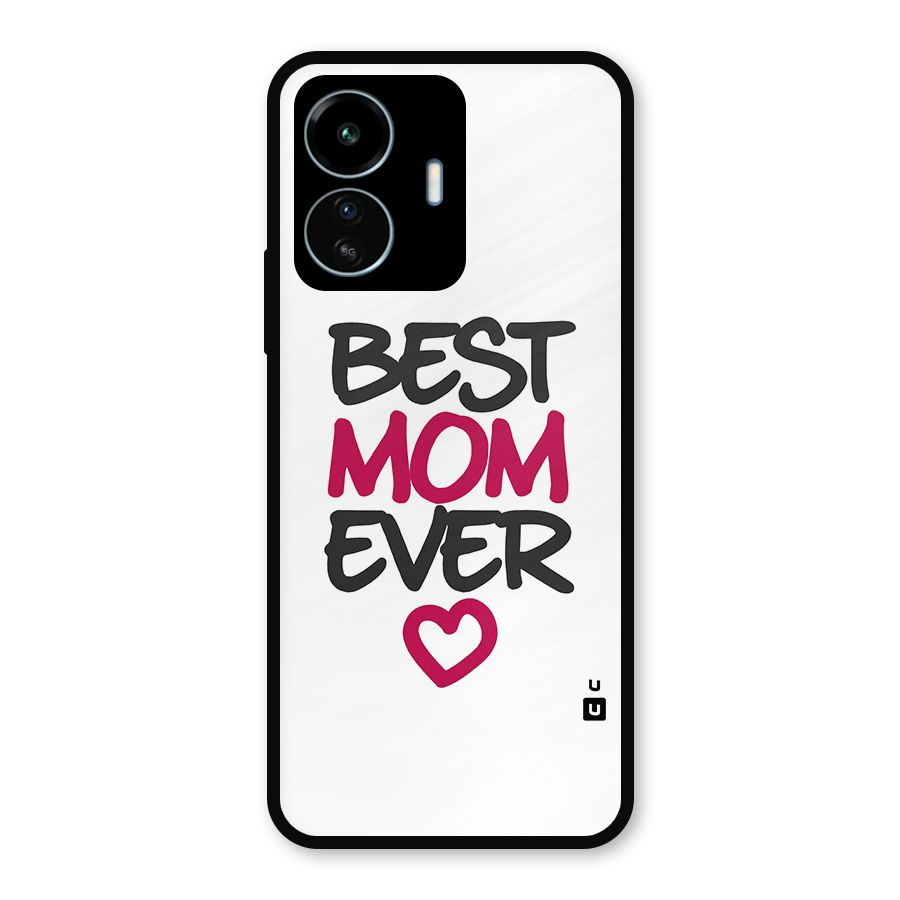 Best Mom Ever Metal Back Case for vivo iQOO Z6 Lite 5G