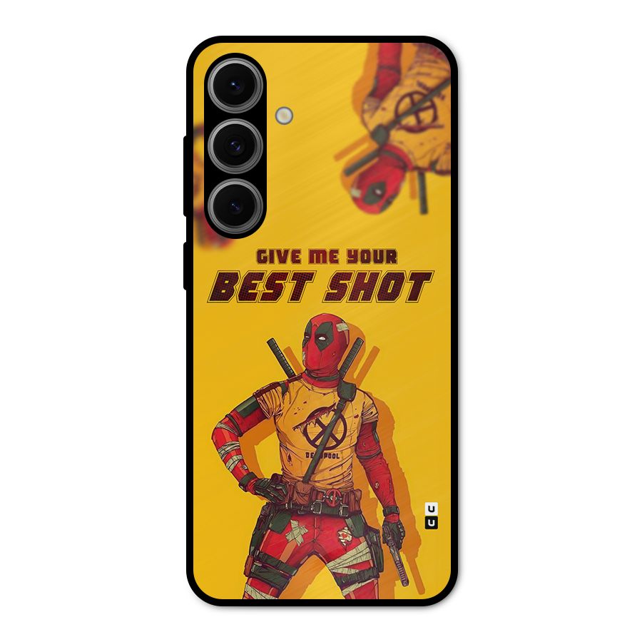 Best Shot Metal Back Case for Galaxy S24 FE