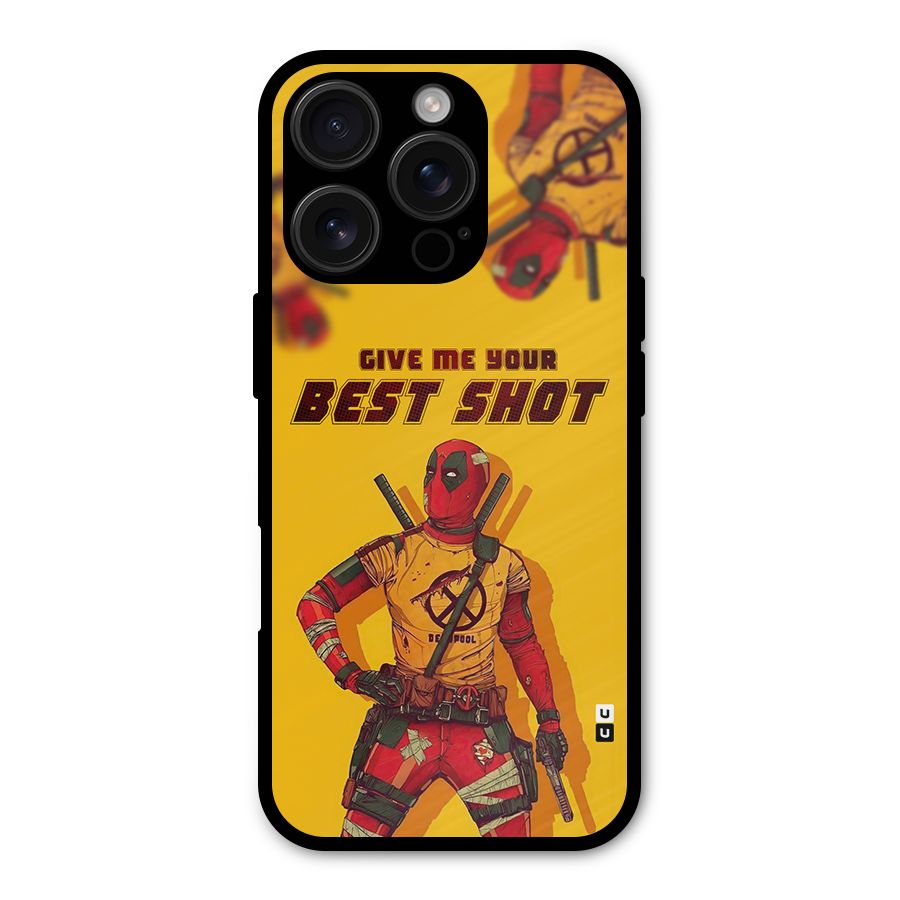 Best Shot Metal Back Case for iPhone 16 Pro