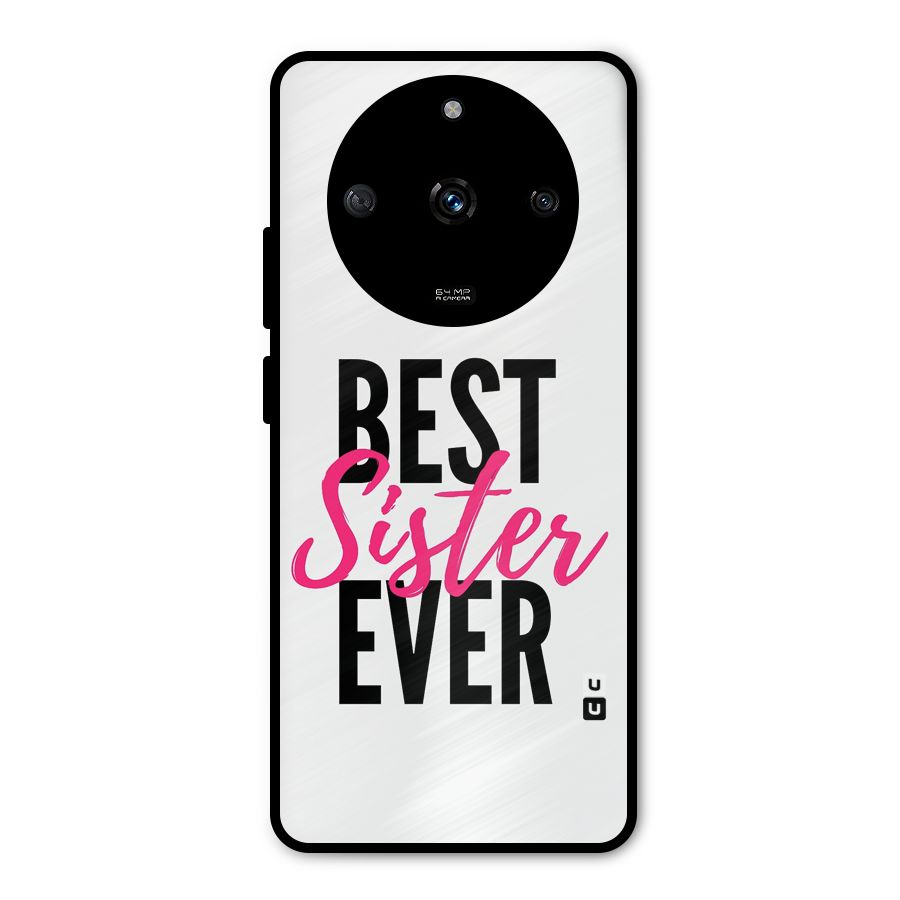 Best Sister Ever Metal Back Case for Realme Narzo 60 5G