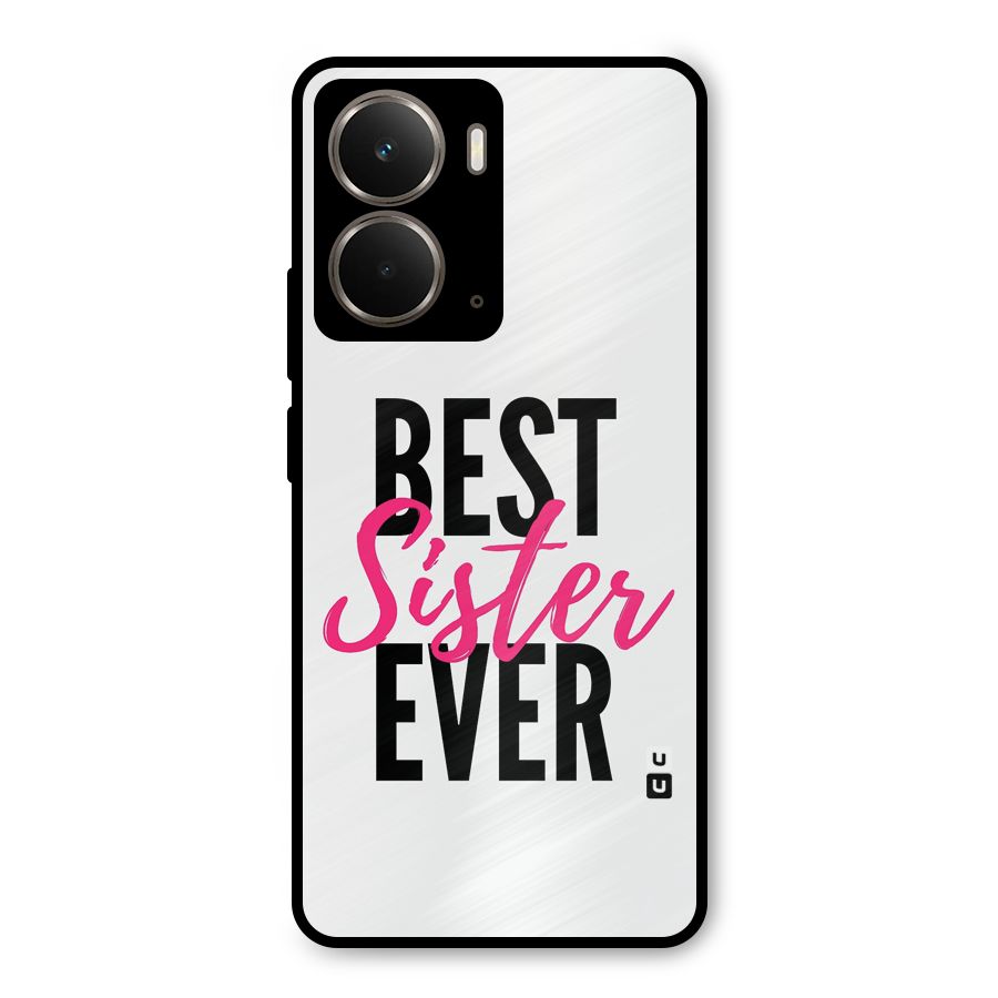 Best Sister Ever Metal Back Case for Realme P3