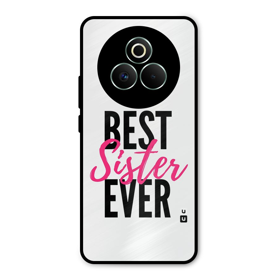 Best Sister Ever Metal Back Case for Realme P3 Pro