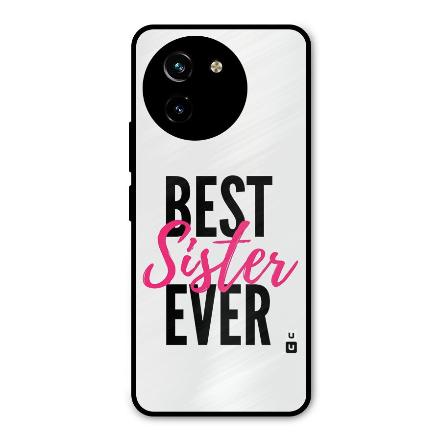 Best Sister Ever Metal Back Case for Vivo T3x