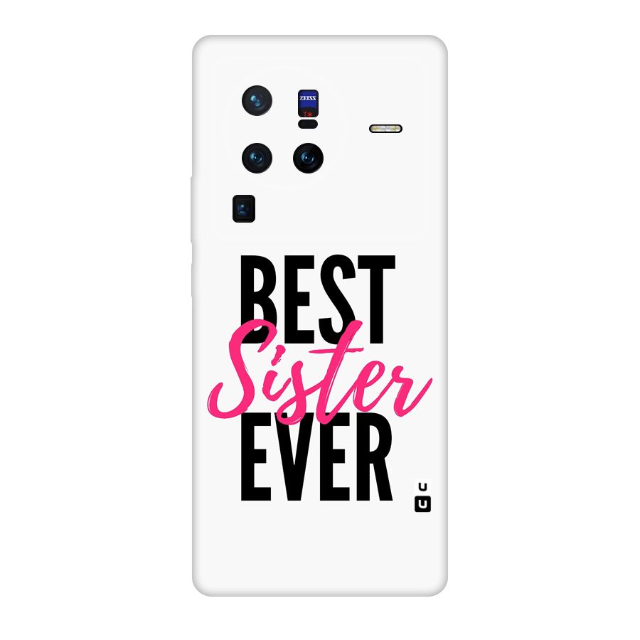 Best Sister Ever Original Polycarbonate Back Case for Vivo X80