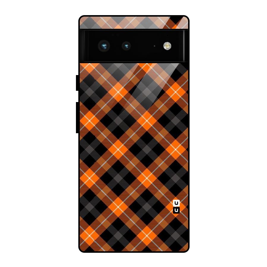 Best Textile Pattern Glass Back Case for Google Pixel 6