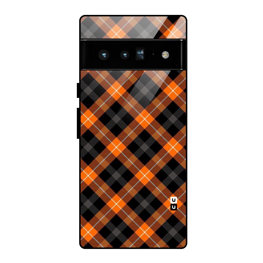 Best Textile Pattern Glass Back Case for Google Pixel 6 Pro