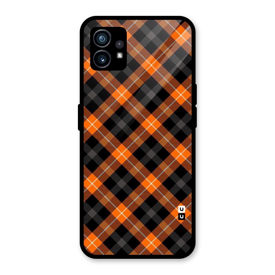 Best Textile Pattern Glass Back Case for Nothing Phone 1