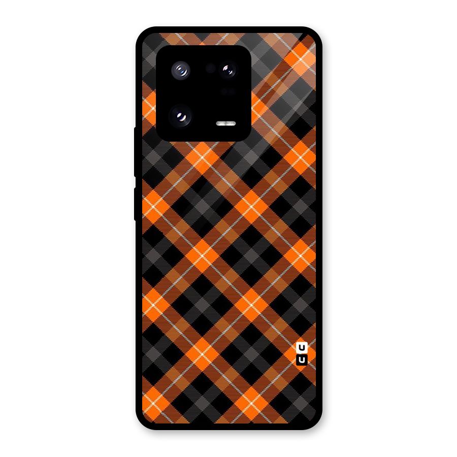 Best Textile Pattern Glass Back Case for Xiaomi 13 Pro