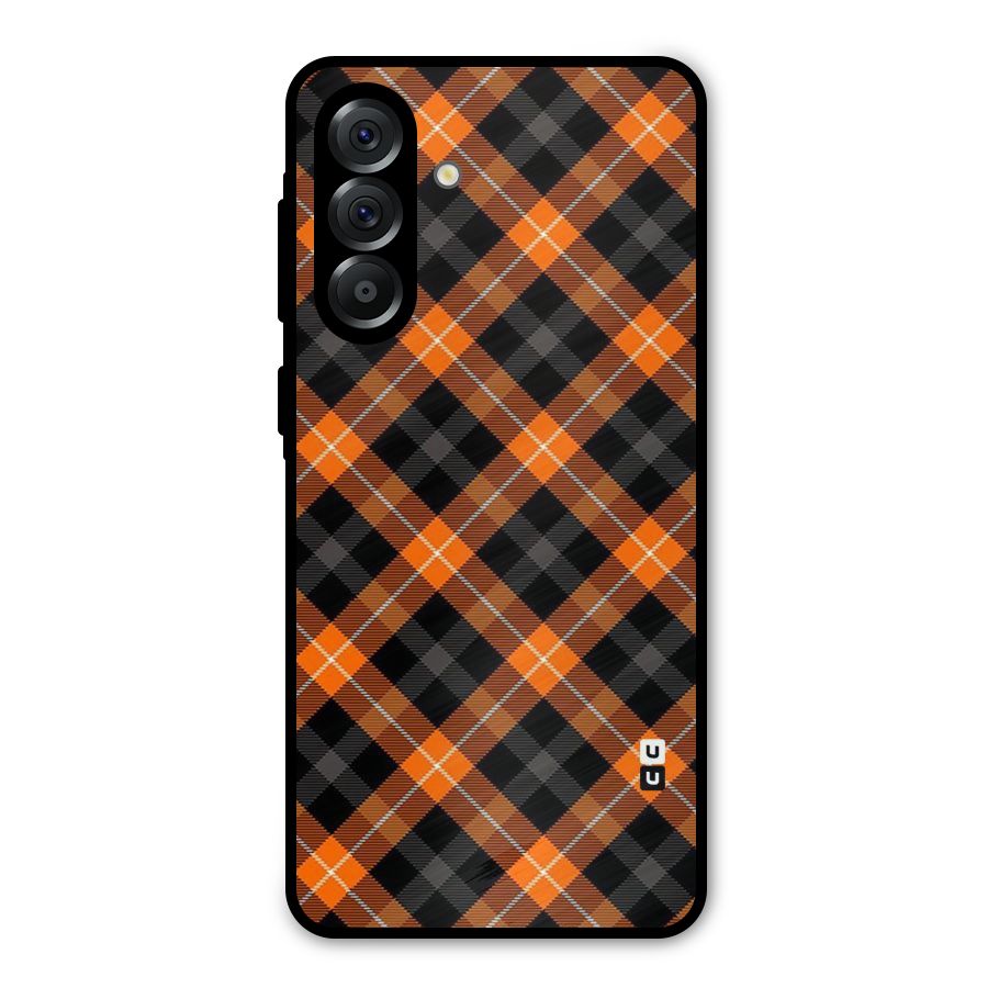 Best Textile Pattern Metal Back Case for Galaxy A36