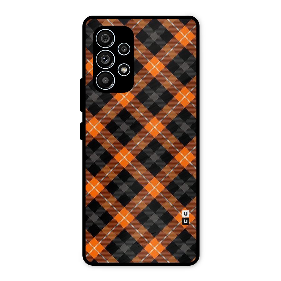 Best Textile Pattern Metal Back Case for Galaxy A53 5G