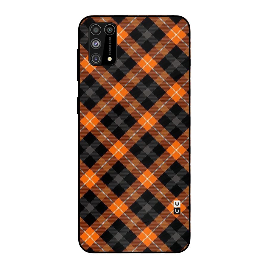 Best Textile Pattern Metal Back Case for Galaxy F41