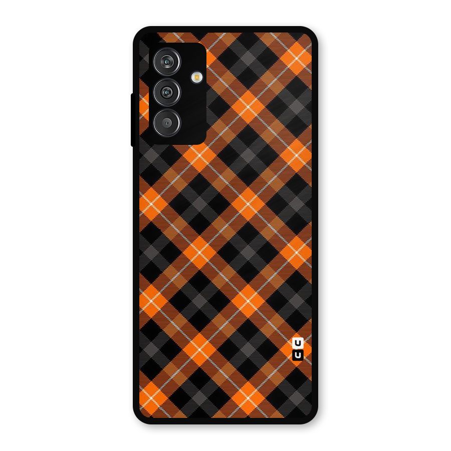 Best Textile Pattern Metal Back Case for Galaxy M13