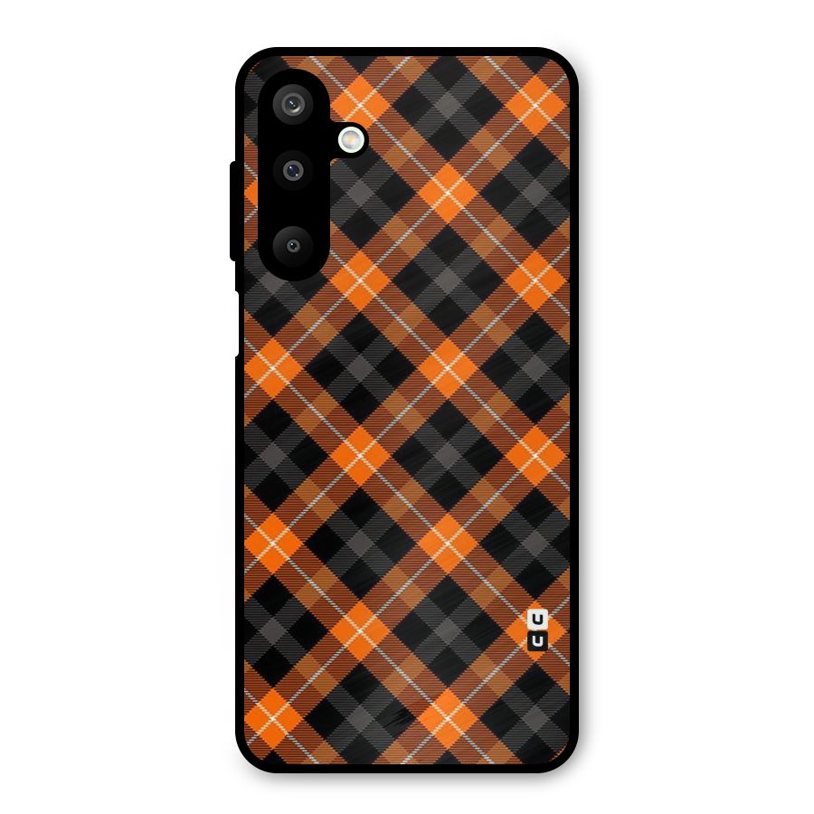 Best Textile Pattern Metal Back Case for Galaxy M16