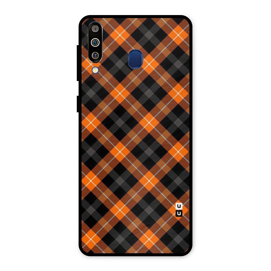 Best Textile Pattern Metal Back Case for Galaxy M30