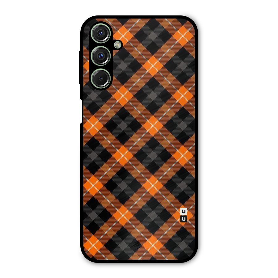 Best Textile Pattern Metal Back Case for Galaxy M34