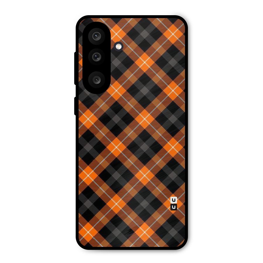 Best Textile Pattern Metal Back Case for Galaxy M56