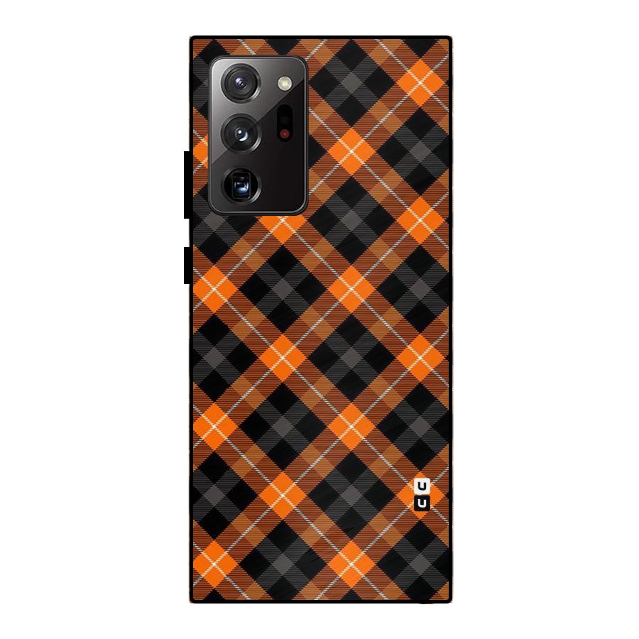 Best Textile Pattern Metal Back Case for Galaxy Note 20 Ultra