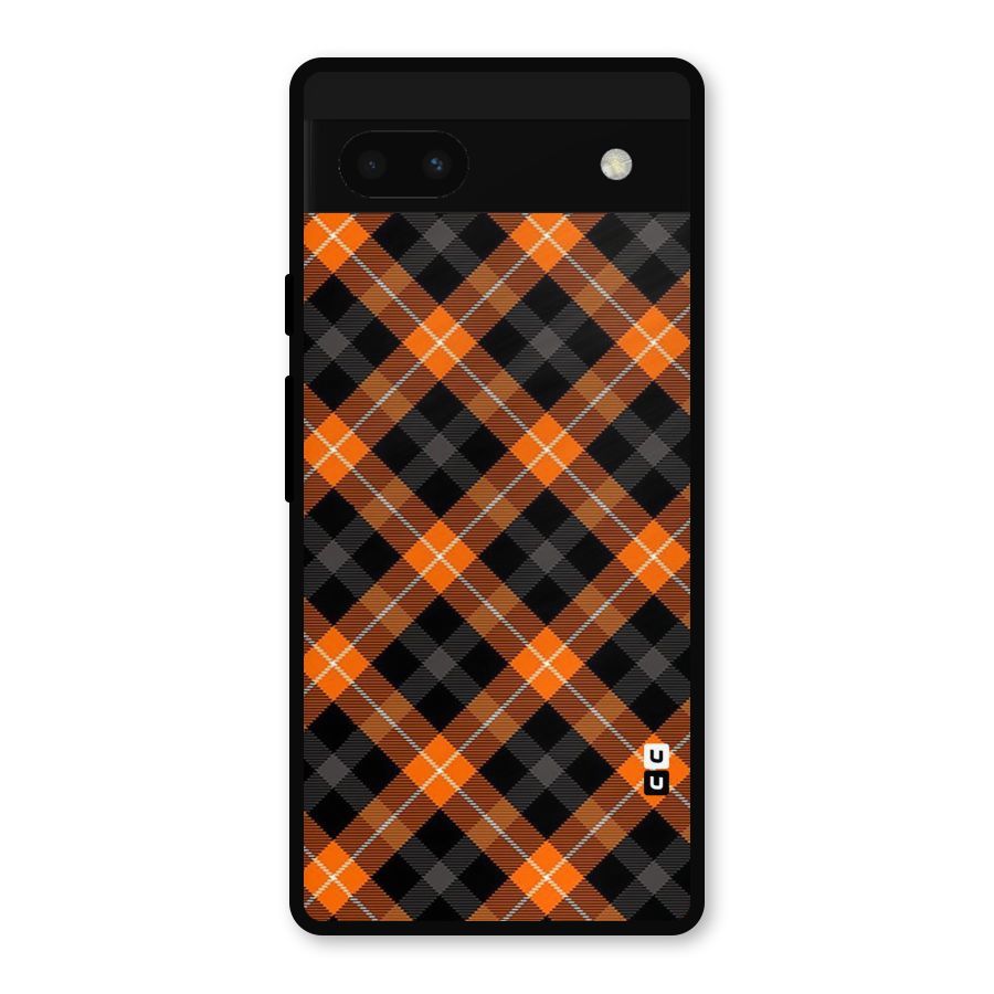 Best Textile Pattern Metal Back Case for Google Pixel 6a