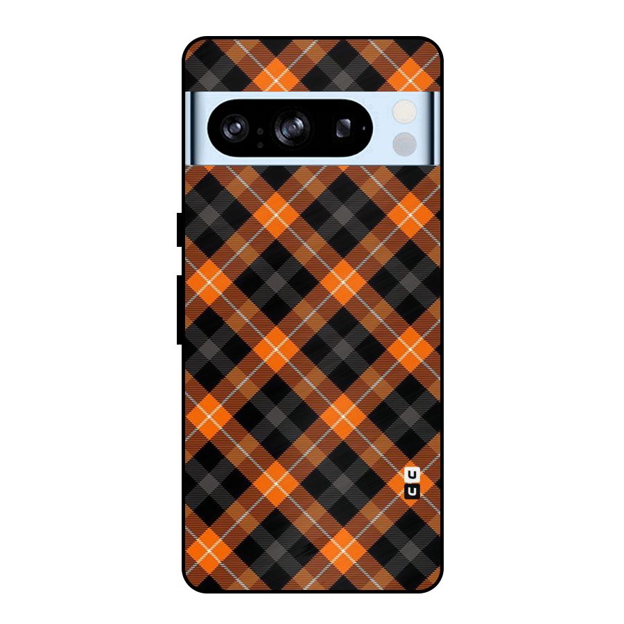Best Textile Pattern Metal Back Case for Google Pixel 8 Pro