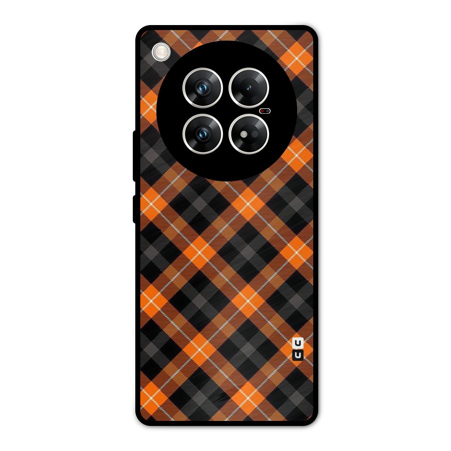 Best Textile Pattern Metal Back Case for Infinix Zero 40 5G