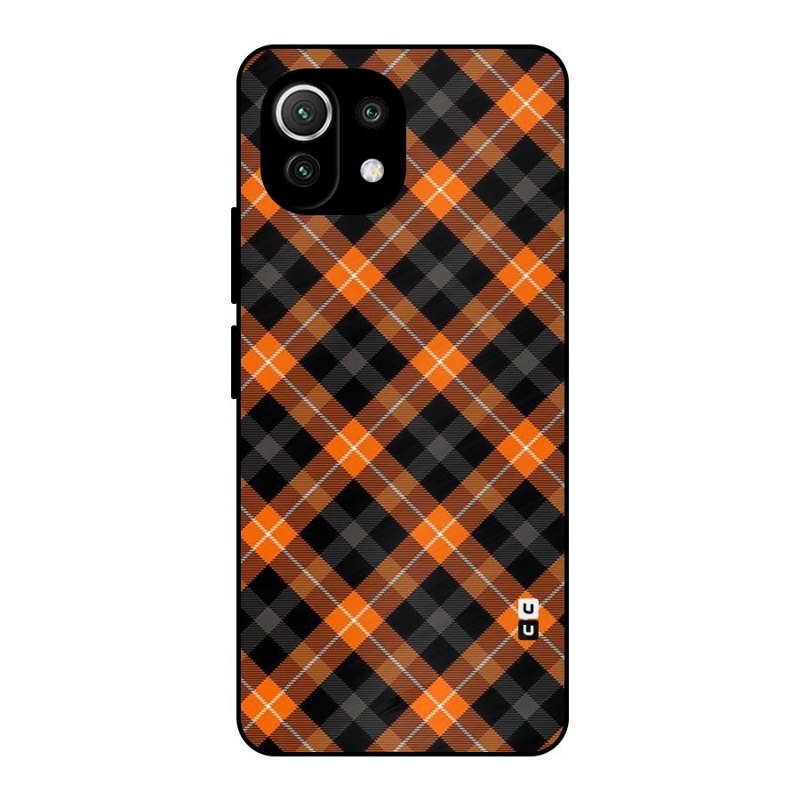 Best Textile Pattern Metal Back Case for Mi 11 Lite NE 5G