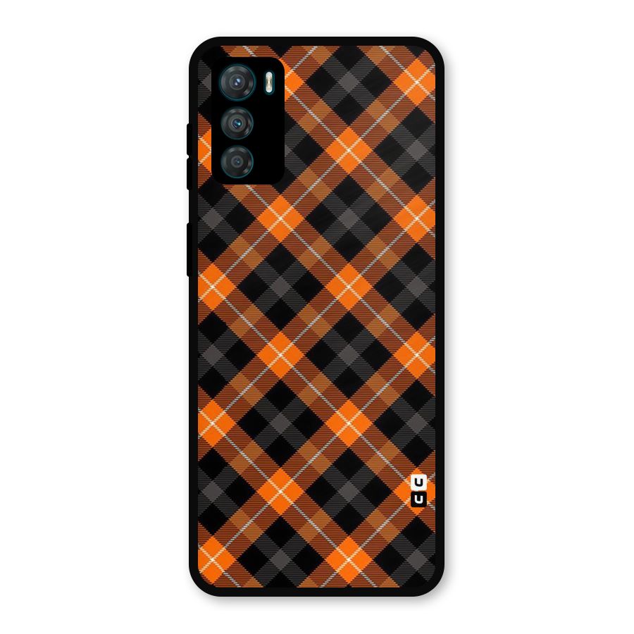 Best Textile Pattern Metal Back Case for Moto G42