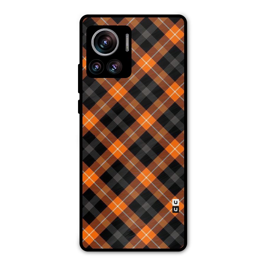 Best Textile Pattern Metal Back Case for Motorola Edge 30 Ultra