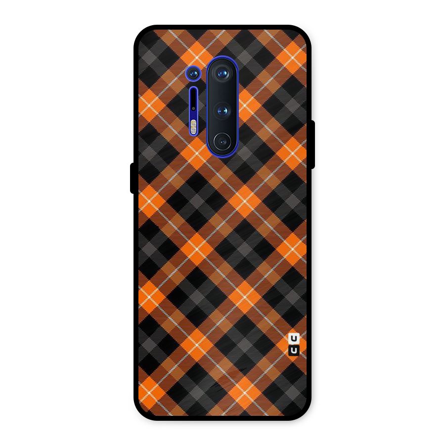 Best Textile Pattern Metal Back Case for OnePlus 8 Pro
