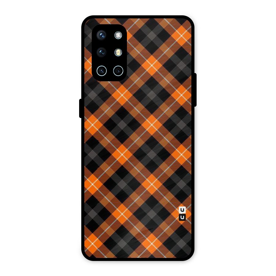 Best Textile Pattern Metal Back Case for OnePlus 9R