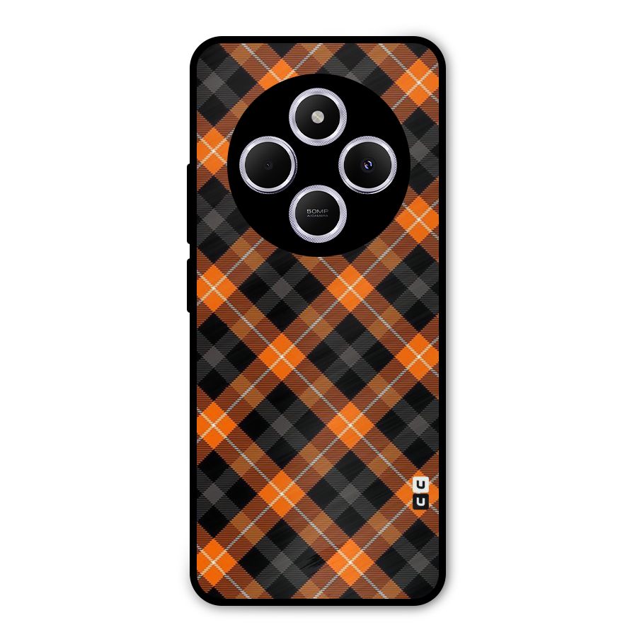Best Textile Pattern Metal Back Case for Poco C75 5G