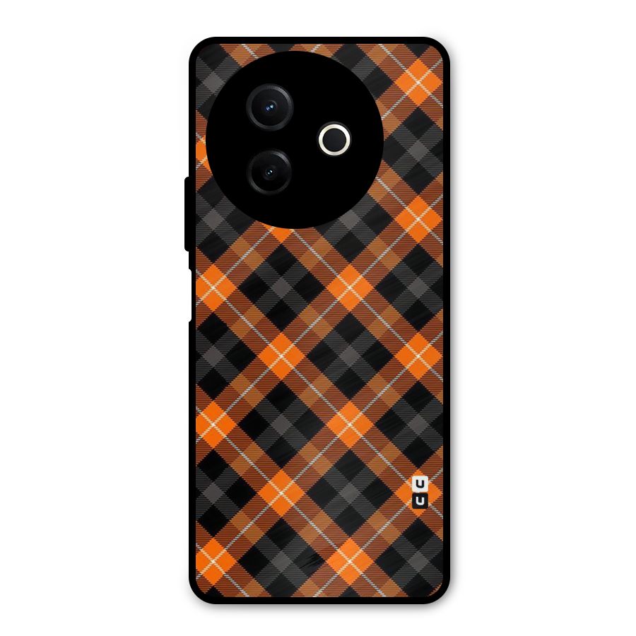 Best Textile Pattern Metal Back Case for Vivo Y39
