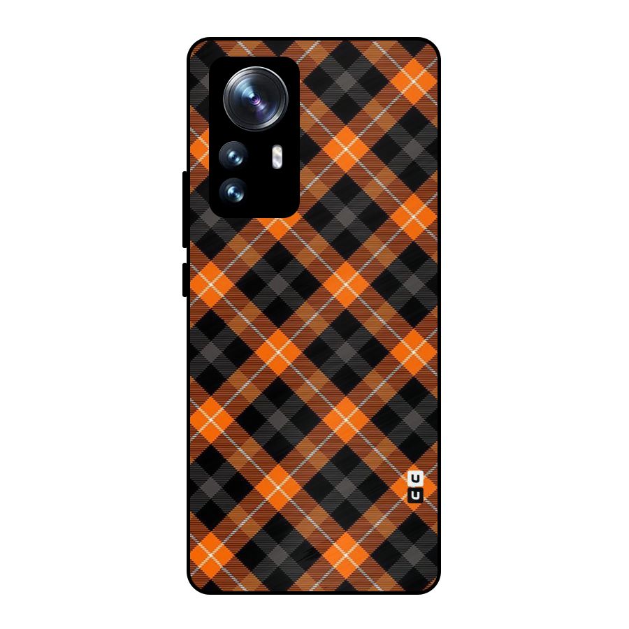 Best Textile Pattern Metal Back Case for Xiaomi 12 Pro