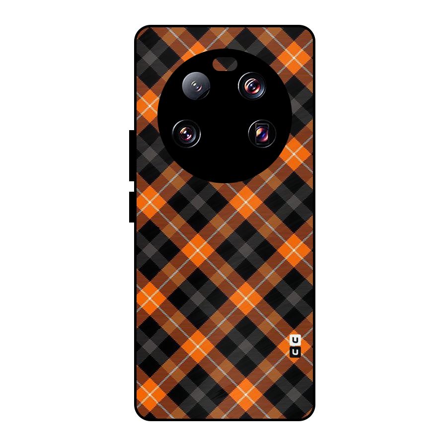 Best Textile Pattern Metal Back Case for Xiaomi 13 Ultra