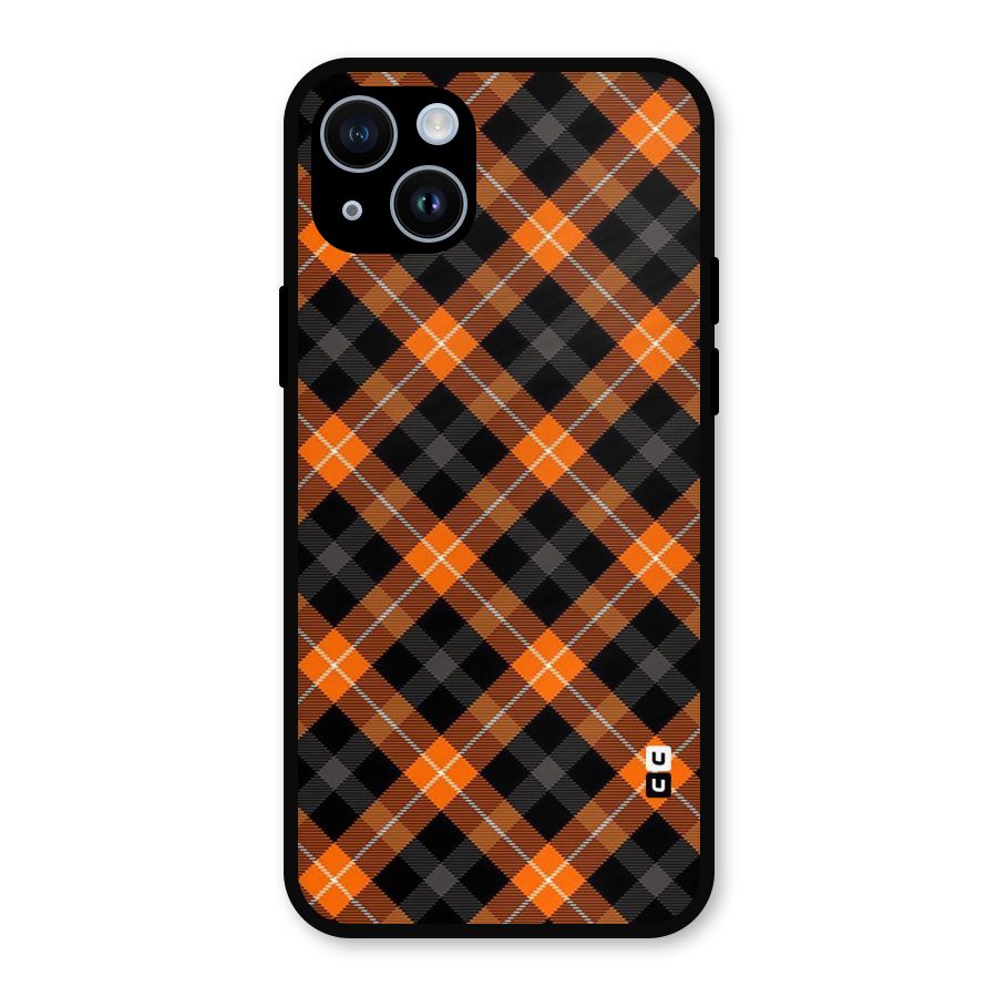 Best Textile Pattern Metal Back Case for iPhone 14