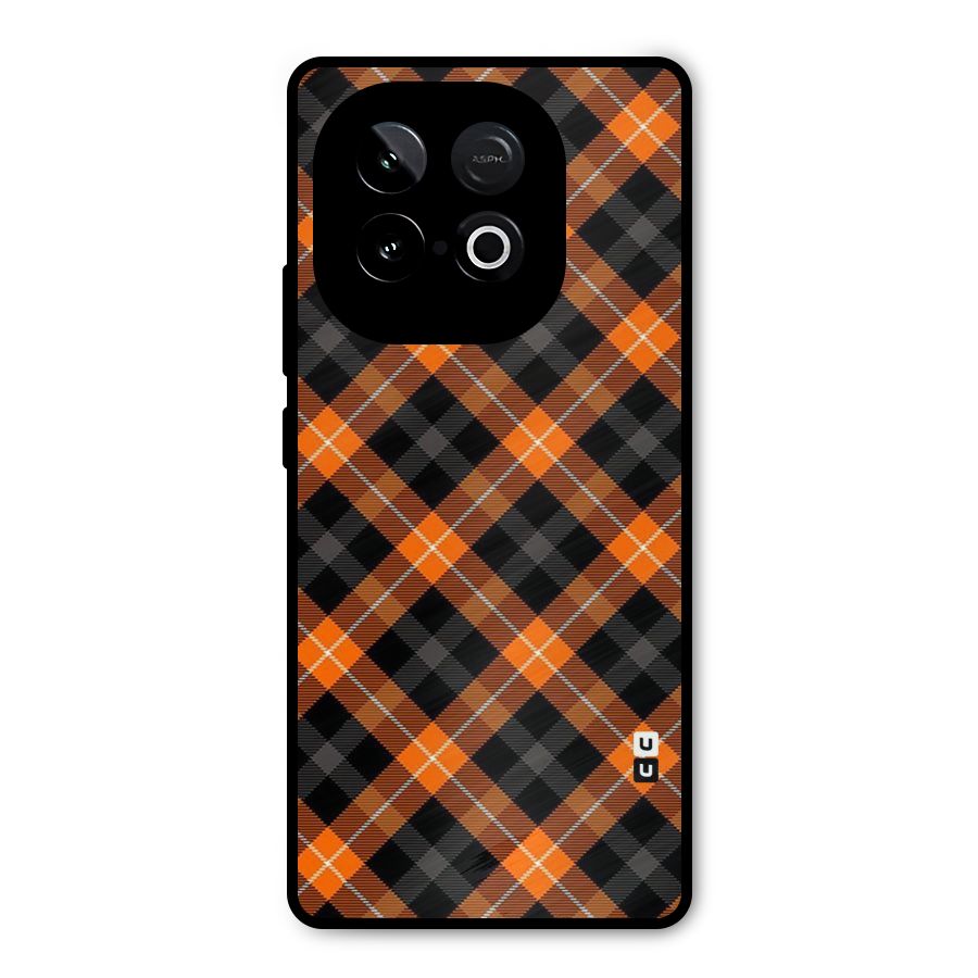 Best Textile Pattern Metal Back Case for iQOO Neo 10