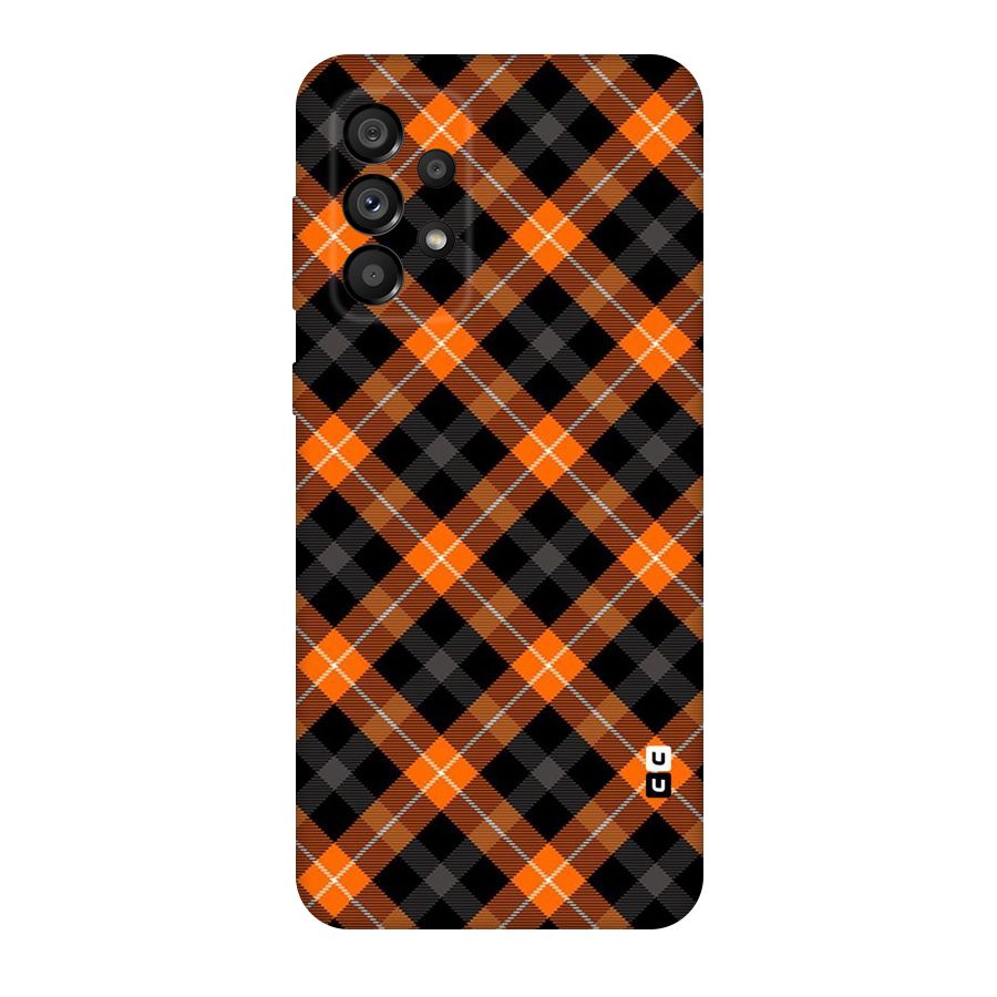 Best Textile Pattern Original Polycarbonate Back Case for Galaxy A73 5G