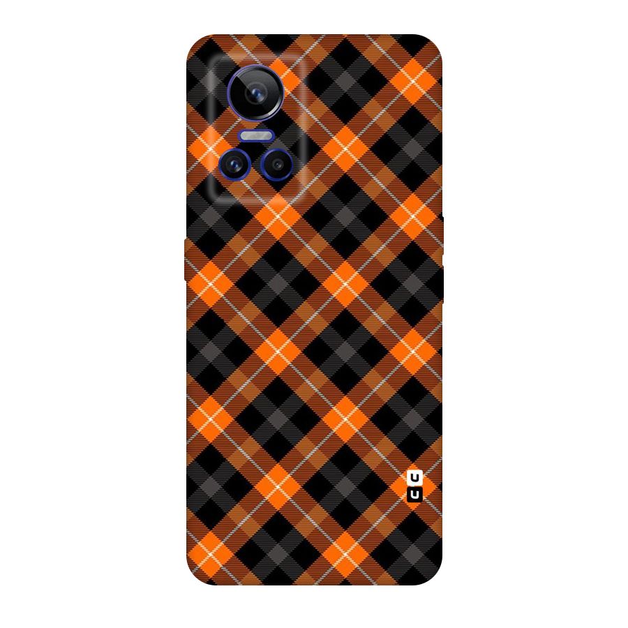 Best Textile Pattern Original Polycarbonate Back Case for Realme GT Neo 3