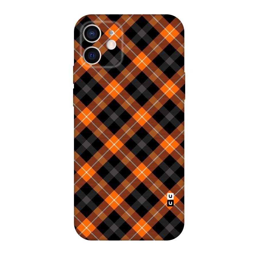 Best Textile Pattern Original Polycarbonate Back Case for iPhone 12