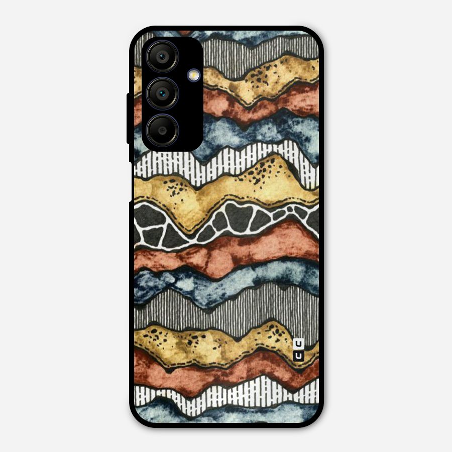 Best Texture Pattern Metal Back Case for Galaxy A15 5G
