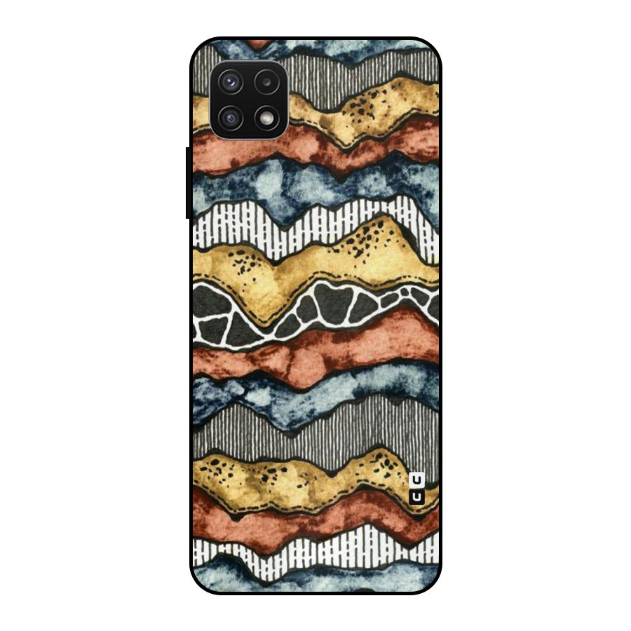 Best Texture Pattern Metal Back Case for Galaxy A22 5G