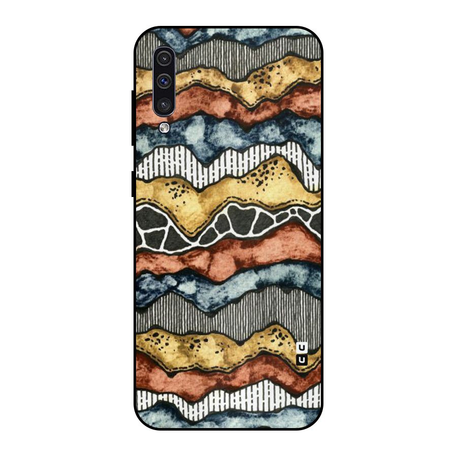 Best Texture Pattern Metal Back Case for Galaxy A30s