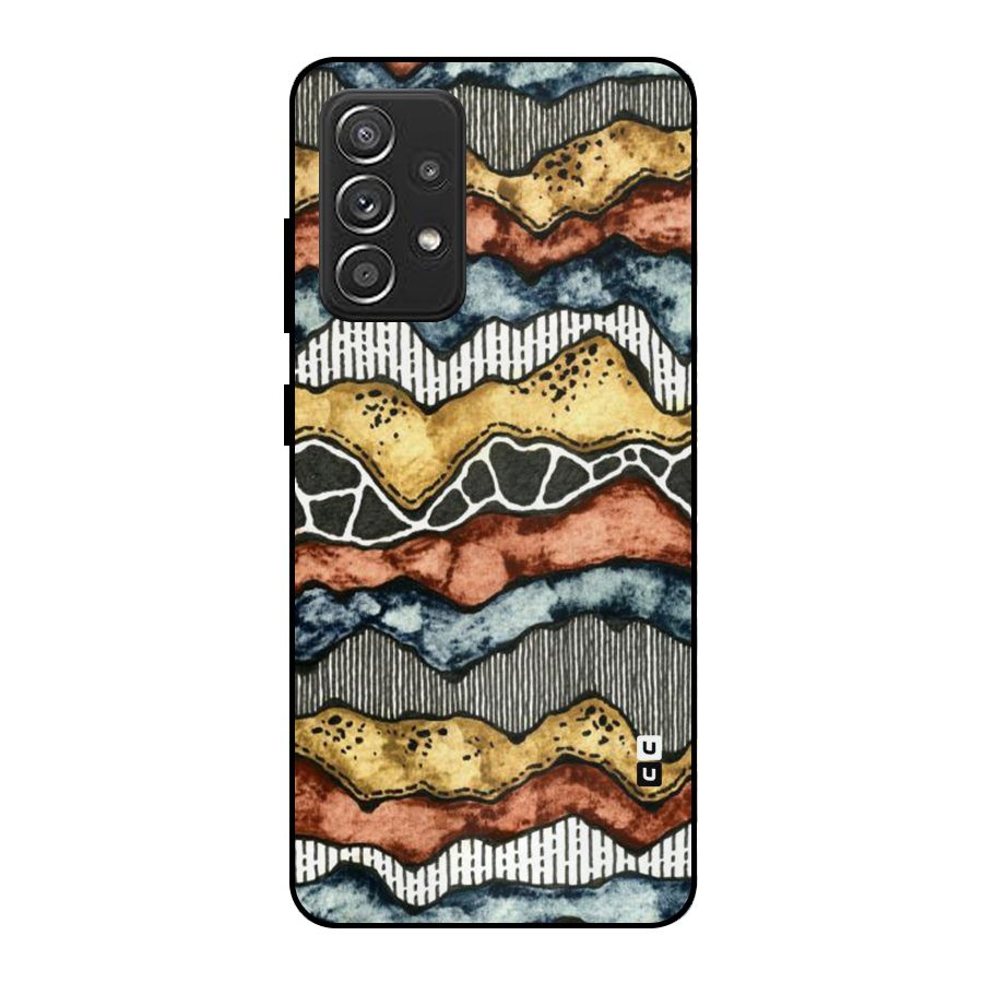 Best Texture Pattern Metal Back Case for Galaxy A52