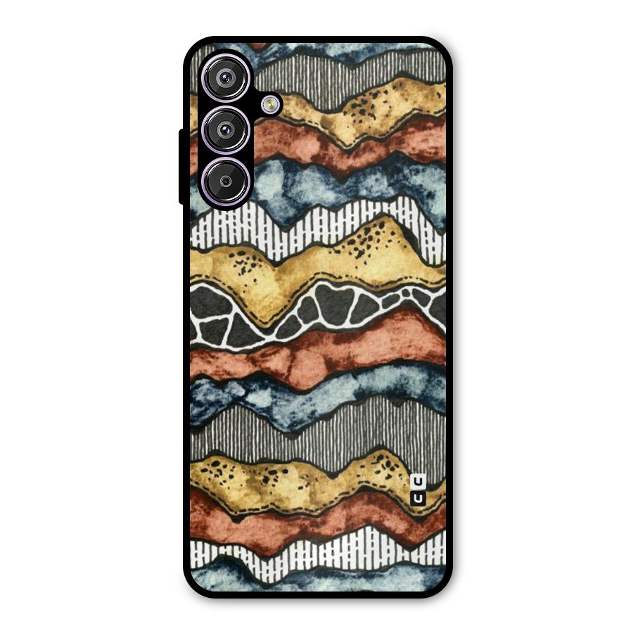 Best Texture Pattern Metal Back Case for Galaxy F15