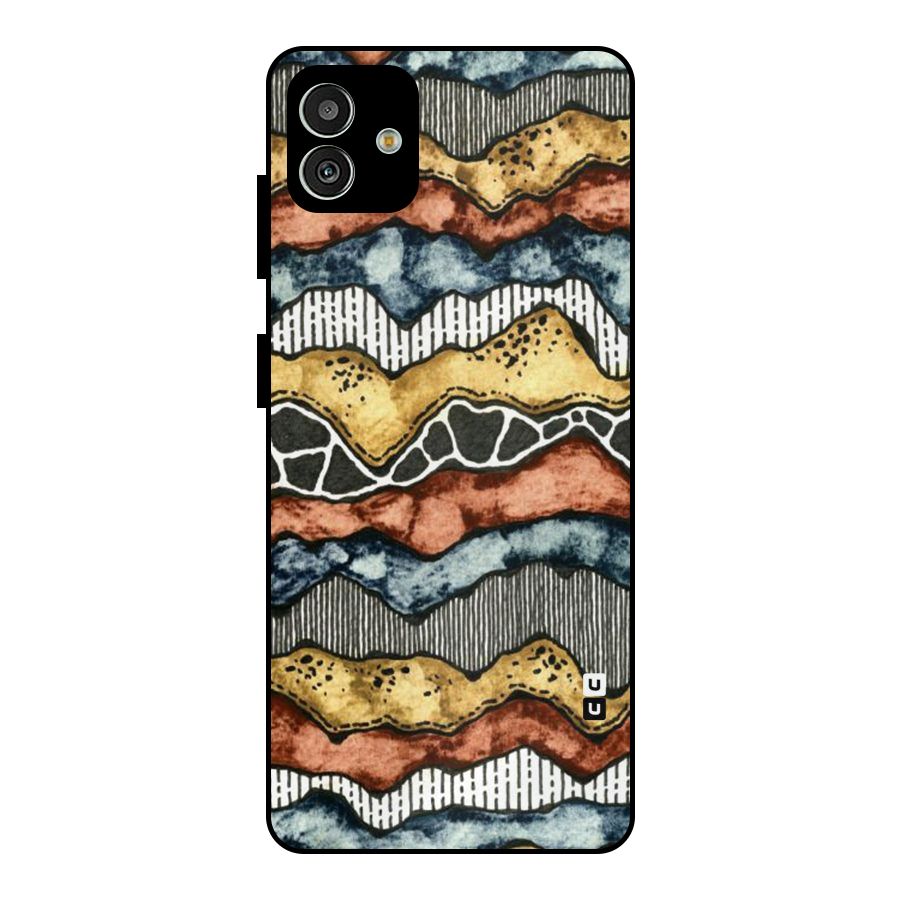 Best Texture Pattern Metal Back Case for Galaxy M13 5G