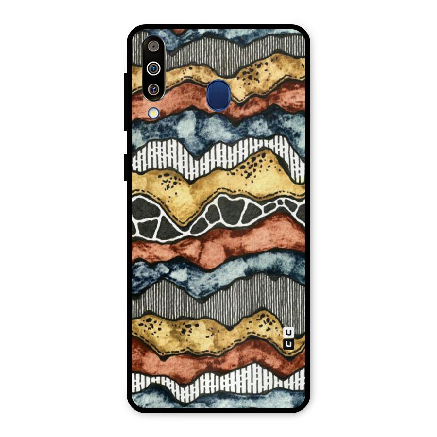 Best Texture Pattern Metal Back Case for Galaxy M30