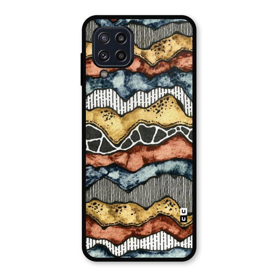 Best Texture Pattern Metal Back Case for Galaxy M32