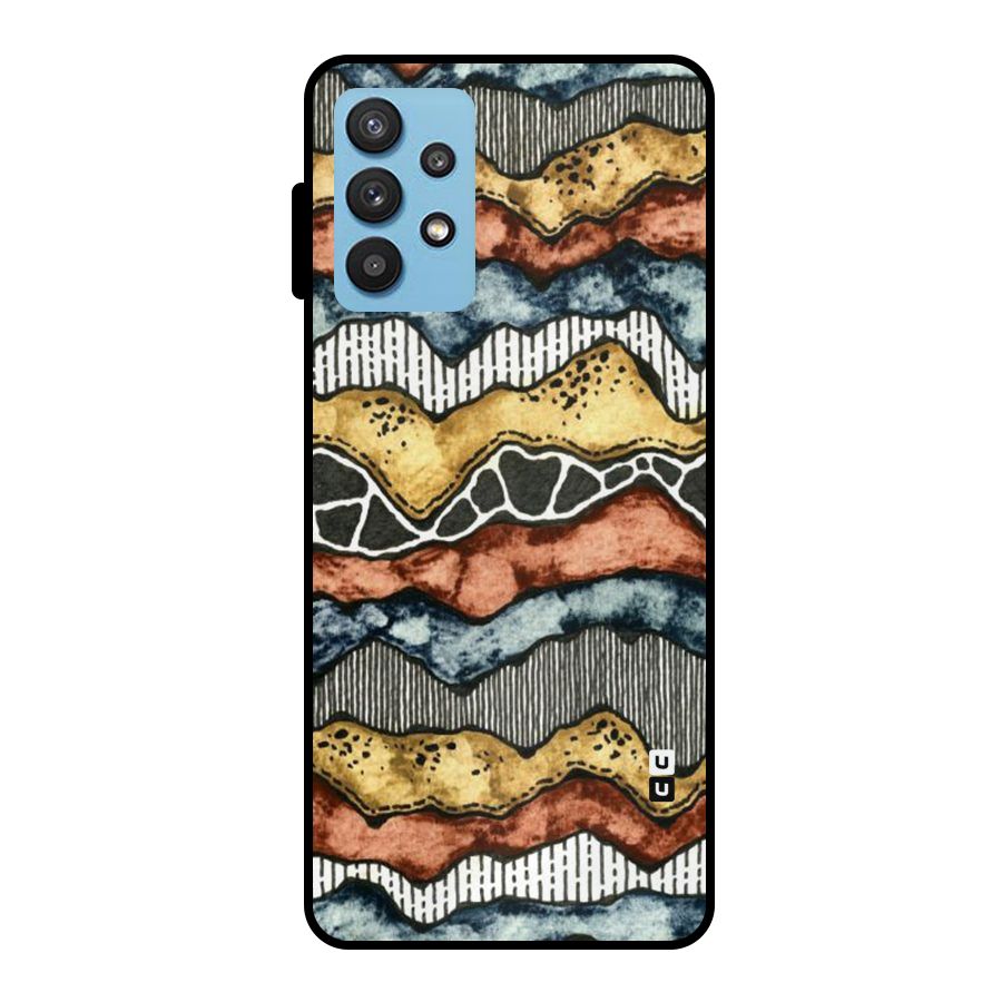 Best Texture Pattern Metal Back Case for Galaxy M32 5G
