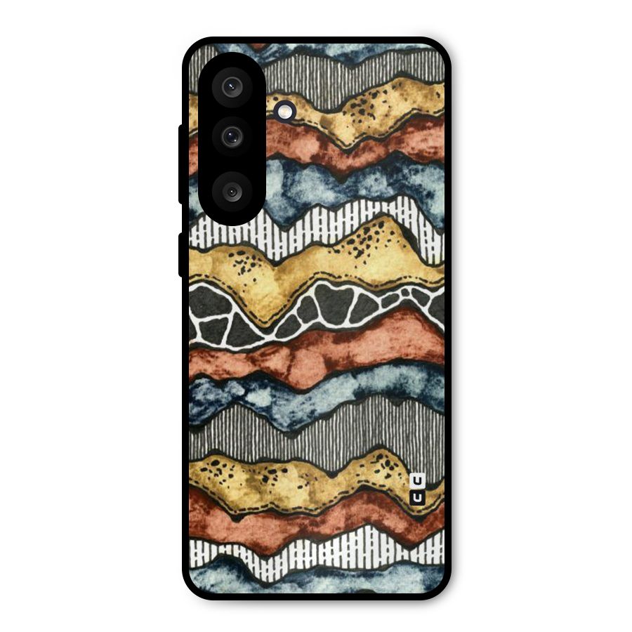 Best Texture Pattern Metal Back Case for Galaxy M56
