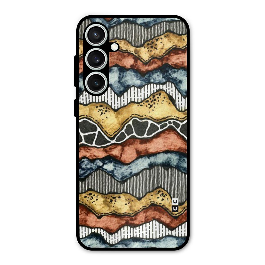 Best Texture Pattern Metal Back Case for Galaxy S23 FE