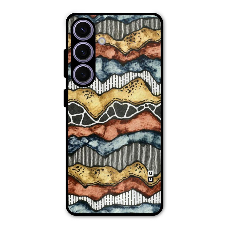Best Texture Pattern Metal Back Case for Galaxy S24